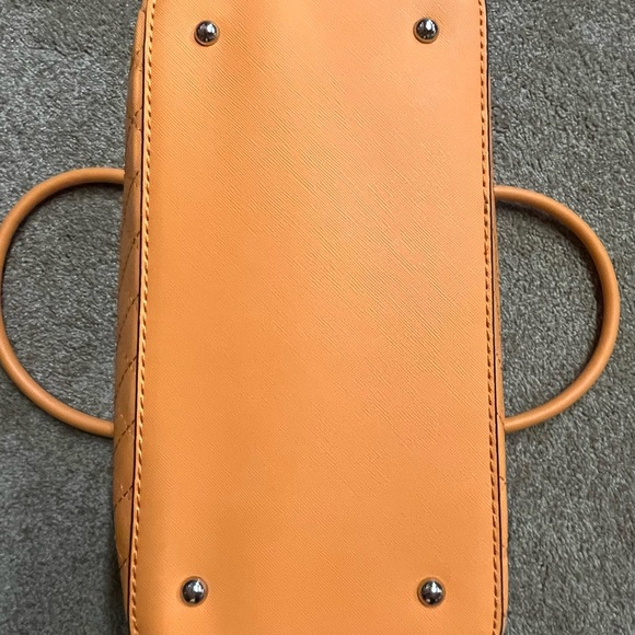 Guess Korry tote- Sun-kissed Orange/Gold hardware - NWT - Picture 9 of 13